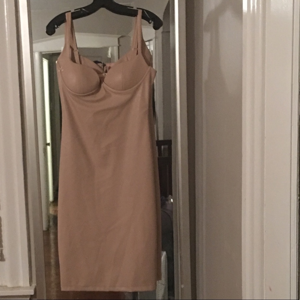 Pleather Dress